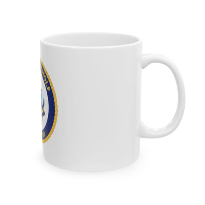 USCGC Bertholf WMSL 750 (U.S. Coast Guard) White Coffee Mug