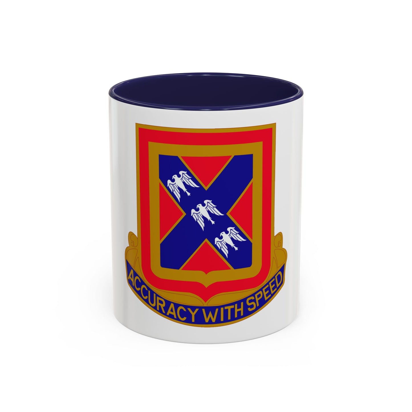 987th Field Artillery Battalion (U.S. Army) Accent Coffee Mug