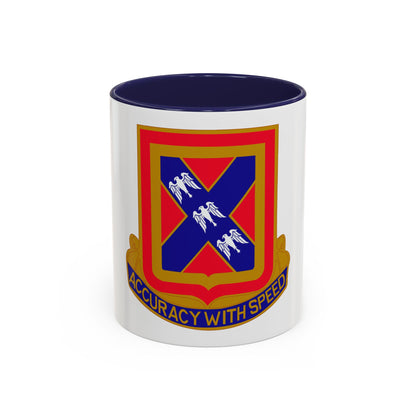 987th Field Artillery Battalion (U.S. Army) Accent Coffee Mug