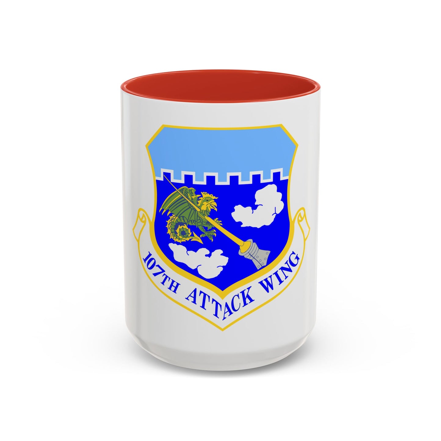 107th Attack Wing (U.S. Air Force) Accent Coffee Mug