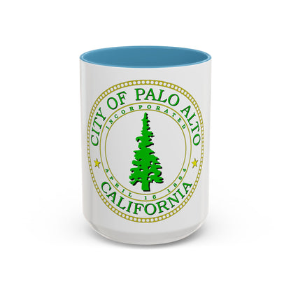 Seal of Palo Alto California - Accent Coffee Mug