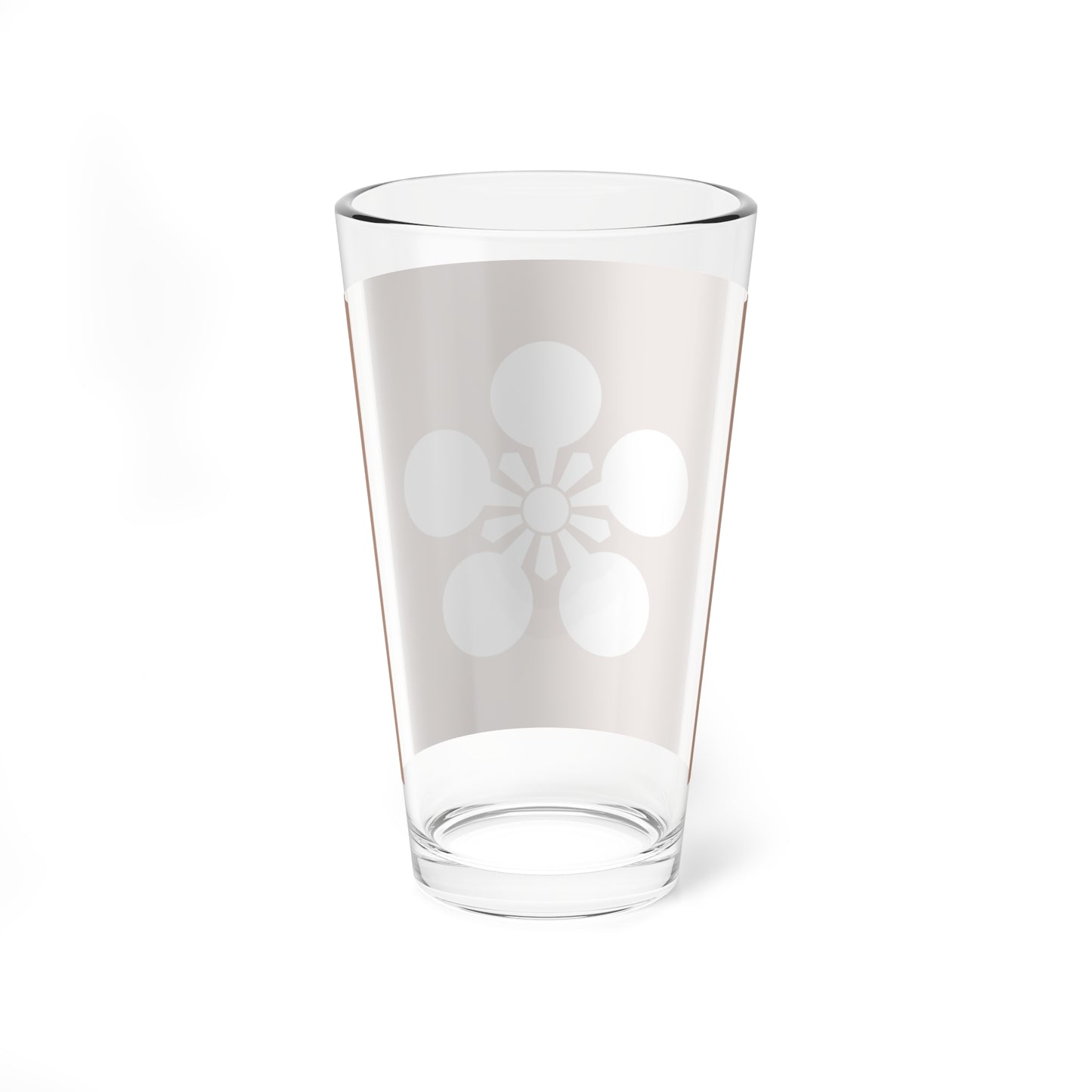 Flag of the Maeda Lords of Kanazawa in Kaga Province B (Japan) Pint Glass 16oz