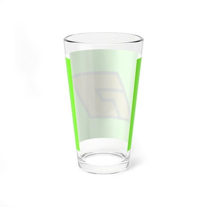 Flag of Assabu Hokkaido (Japan) Pint Glass 16oz
