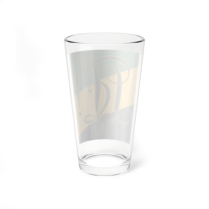 Fahne Schwizerhusli Basiliensis (Switzerland) Pint Glass 16oz
