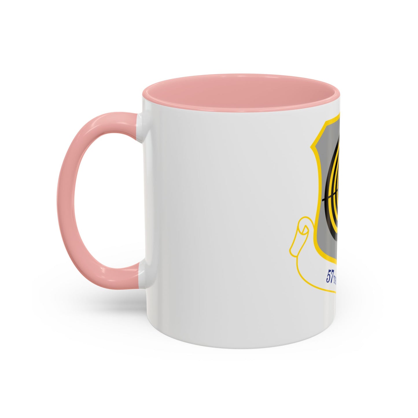 1058px USAF 57th Wing shield (U.S. Air Force) Accent Coffee Mug
