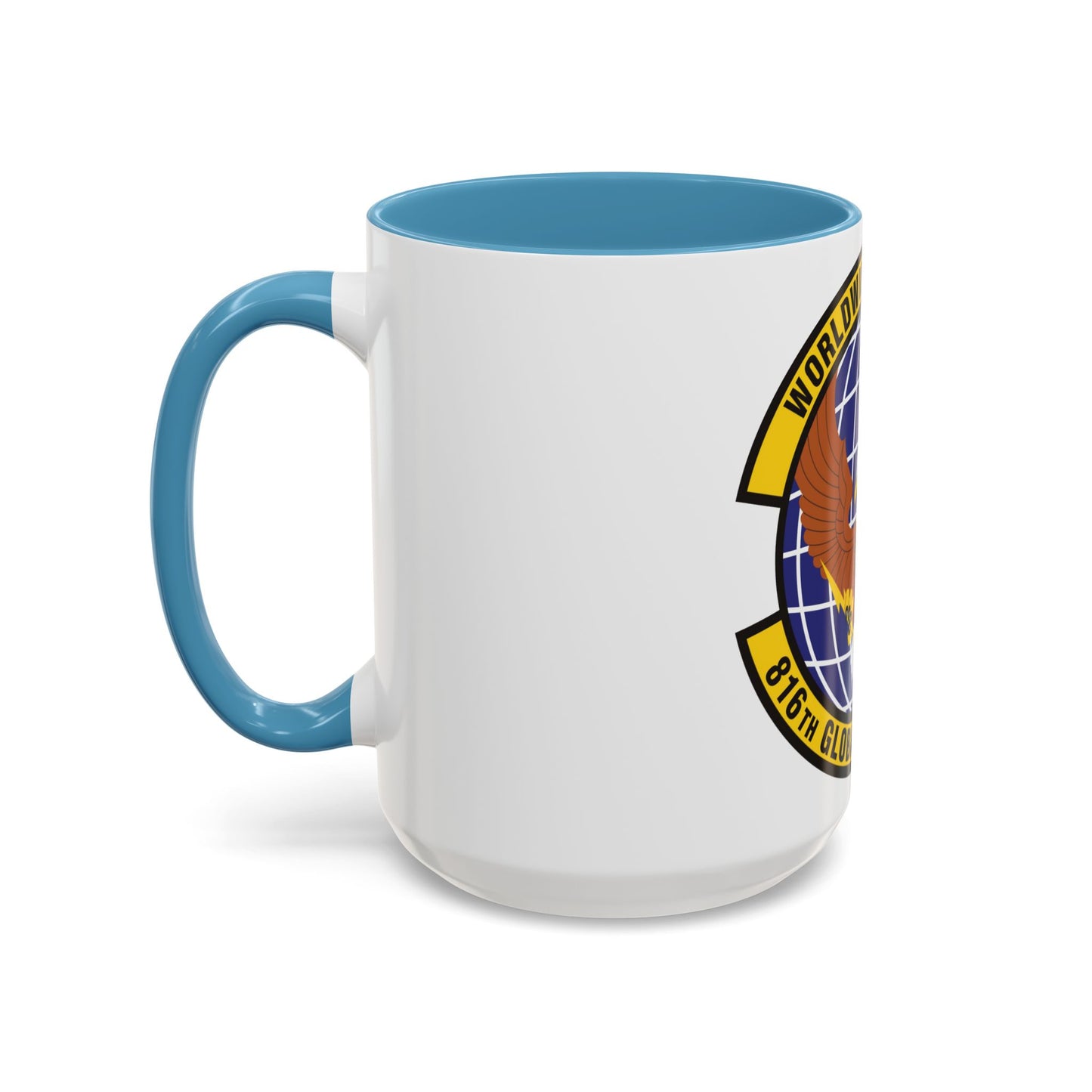 816th Global Mobility Squadron (U.S. Air Force) Accent Coffee Mug