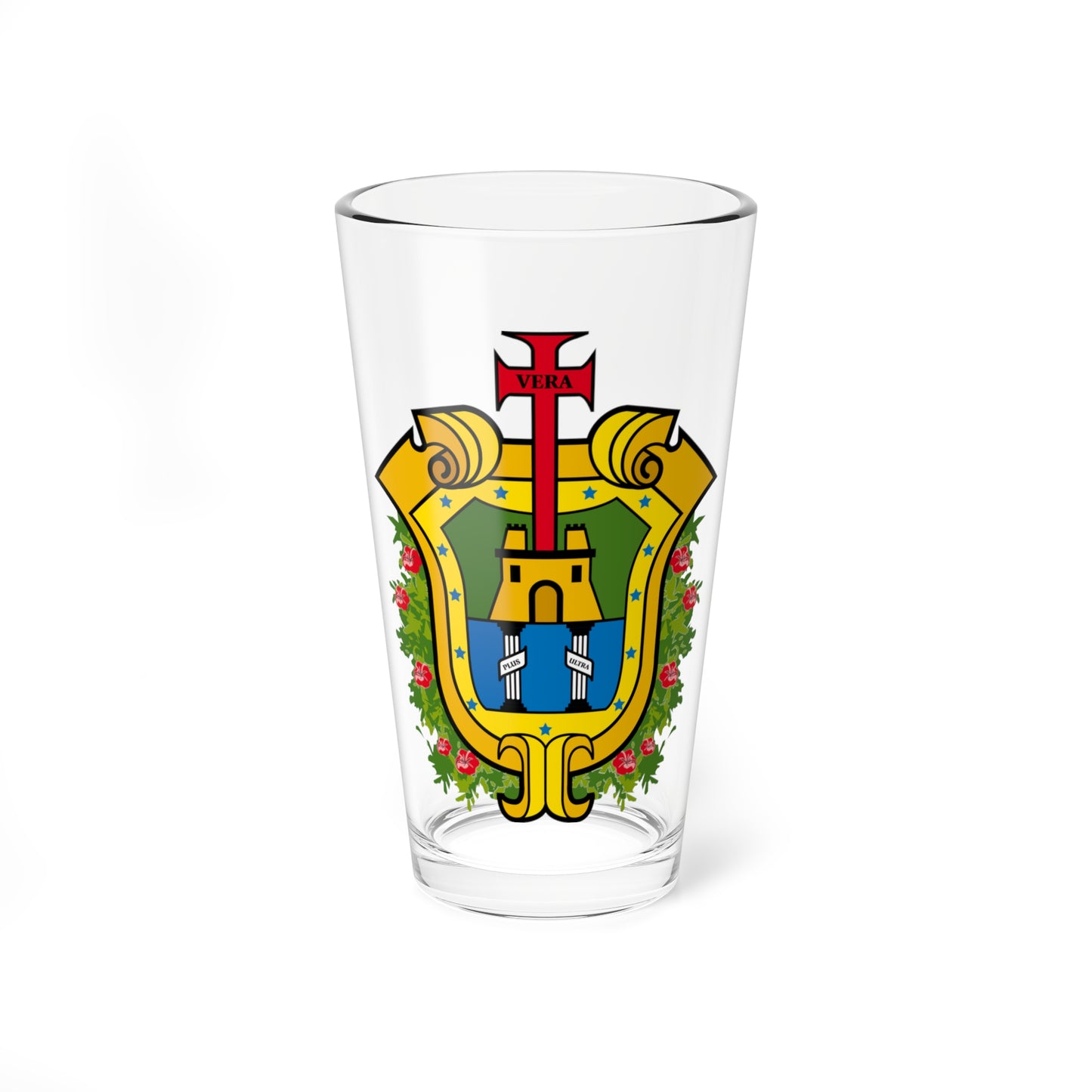 Coat of arms of Veracruz (Mexico) (Coat of Arms) Pint Glass 16oz