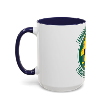 25th Fighters Sq (U.S. Air Force) Accent Coffee Mug