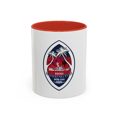 USCG Washington WPB 1331 (U.S. Coast Guard) Accent Coffee Mug