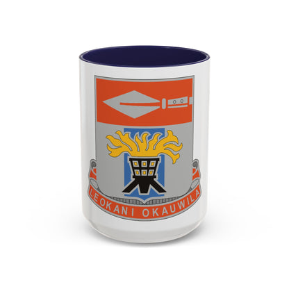 125 Signal Battalion (U.S. Army) Accent Coffee Mug