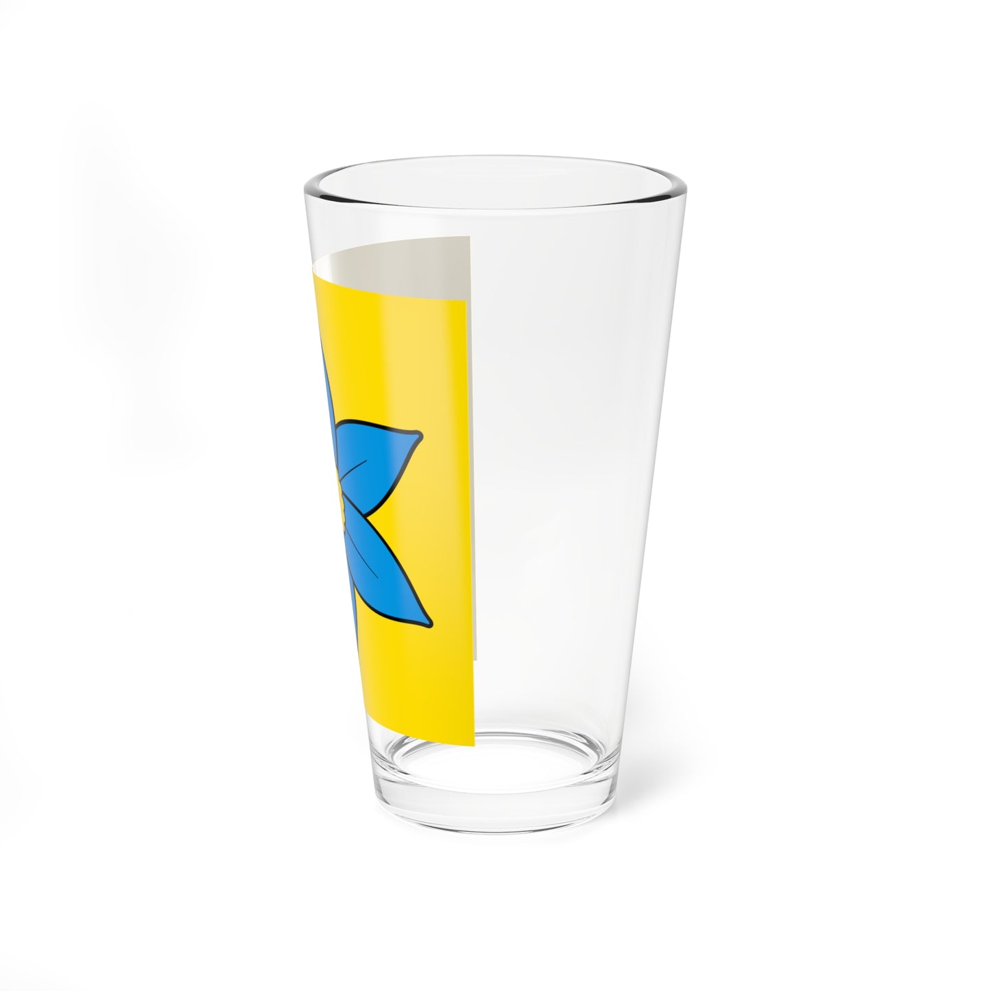 CHE Mellstorf Flag proposal 3 (Switzerland) Pint Glass 16oz
