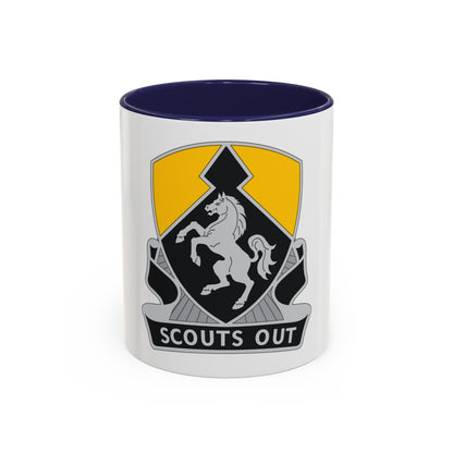 153 Cavalry Regiment (U.S. Army) Accent Coffee Mug
