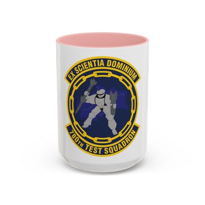 780th Test Squadron (U.S. Air Force) Accent Coffee Mug