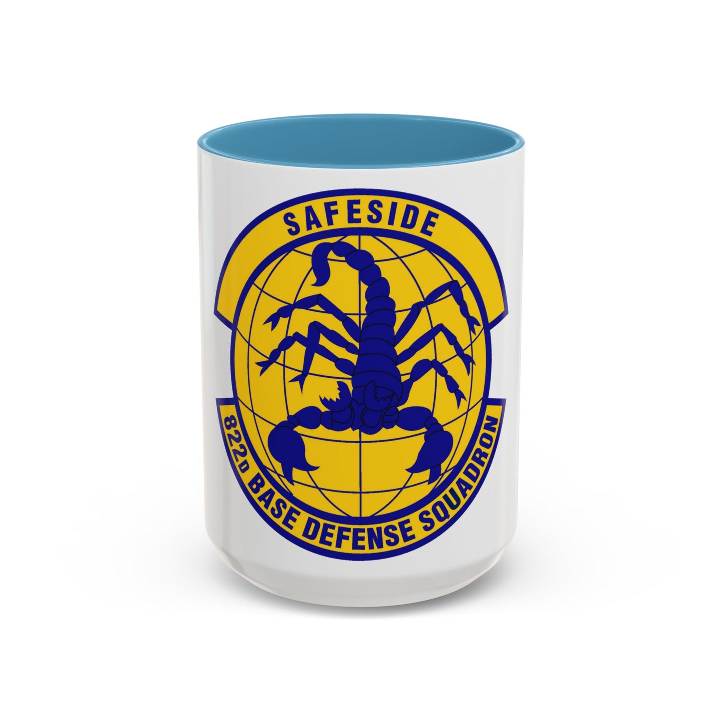 822 Base Defense Squadron ACC (U.S. Air Force) Accent Coffee Mug