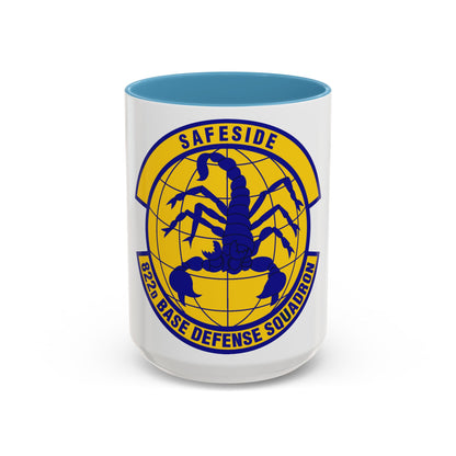 822 Base Defense Squadron ACC (U.S. Air Force) Accent Coffee Mug