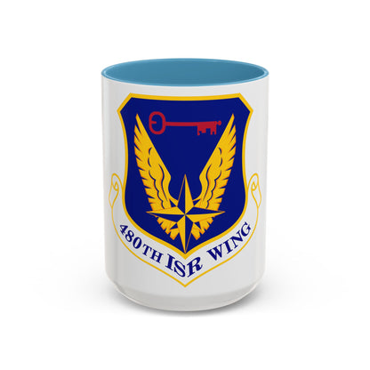 480 Intelligence Surveillance and Reconnaissance Wing ACC (U.S. Air Force) Accent Coffee Mug