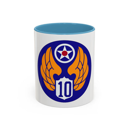 10 Air Force (U.S. Army) Accent Coffee Mug