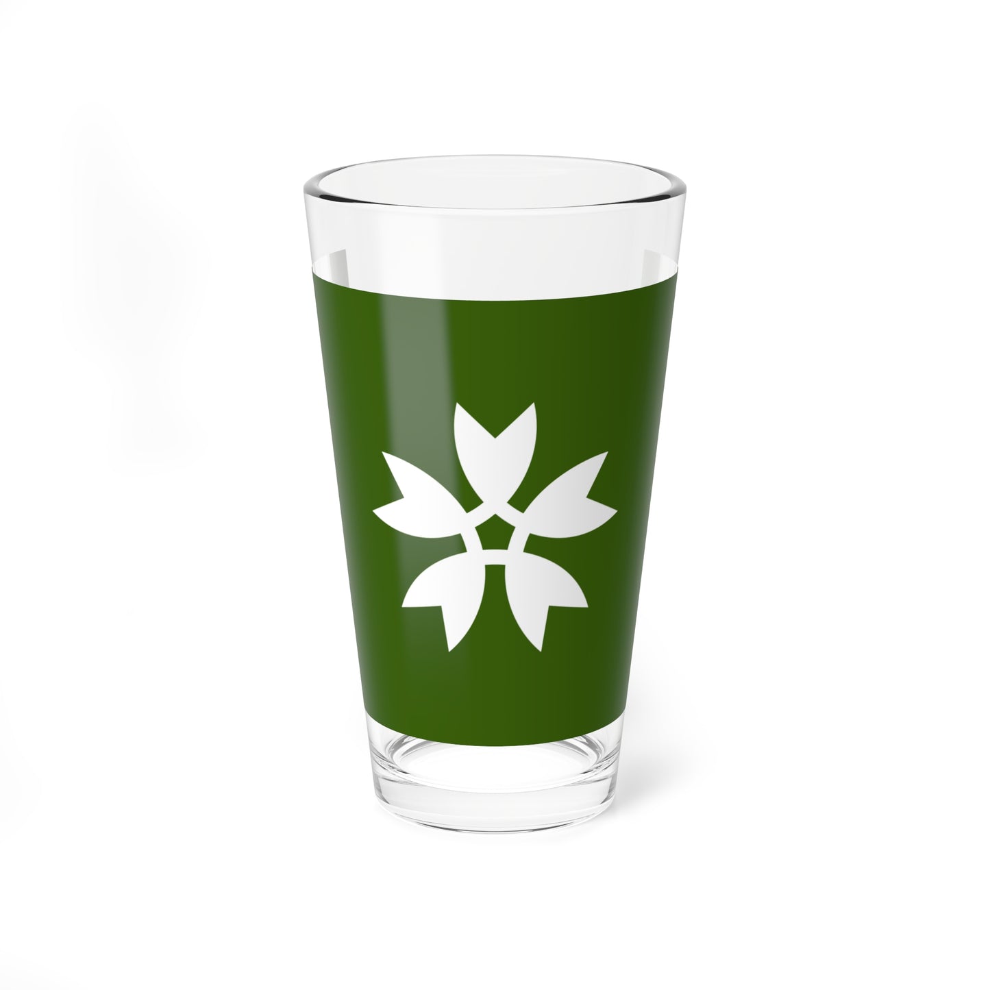 Flag of Iwakuni Yamaguchi (Japan) Pint Glass 16oz
