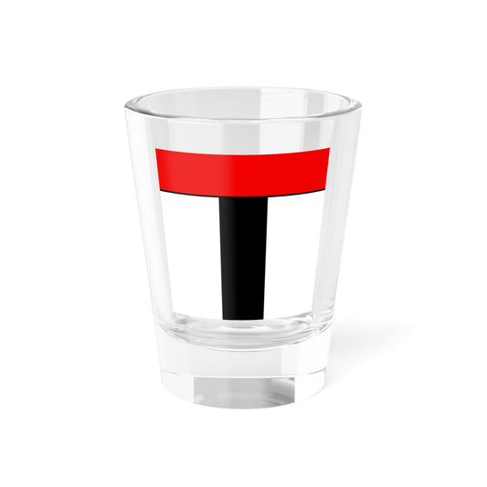 CHE Baden Flag (Switzerland) Shot Glass 1.5oz