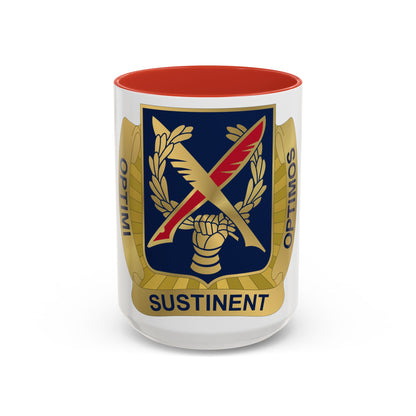 502 Personnel Services Battalion (U.S. Army) Accent Coffee Mug