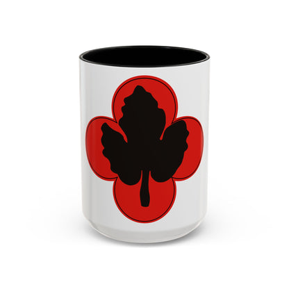 43rd Infantry Division CSIB (U.S. Army) Accent Coffee Mug