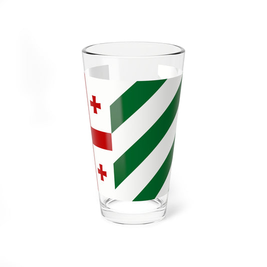 Flag of Kingdom of Abkhazia (Georgia) Pint Glass 16oz