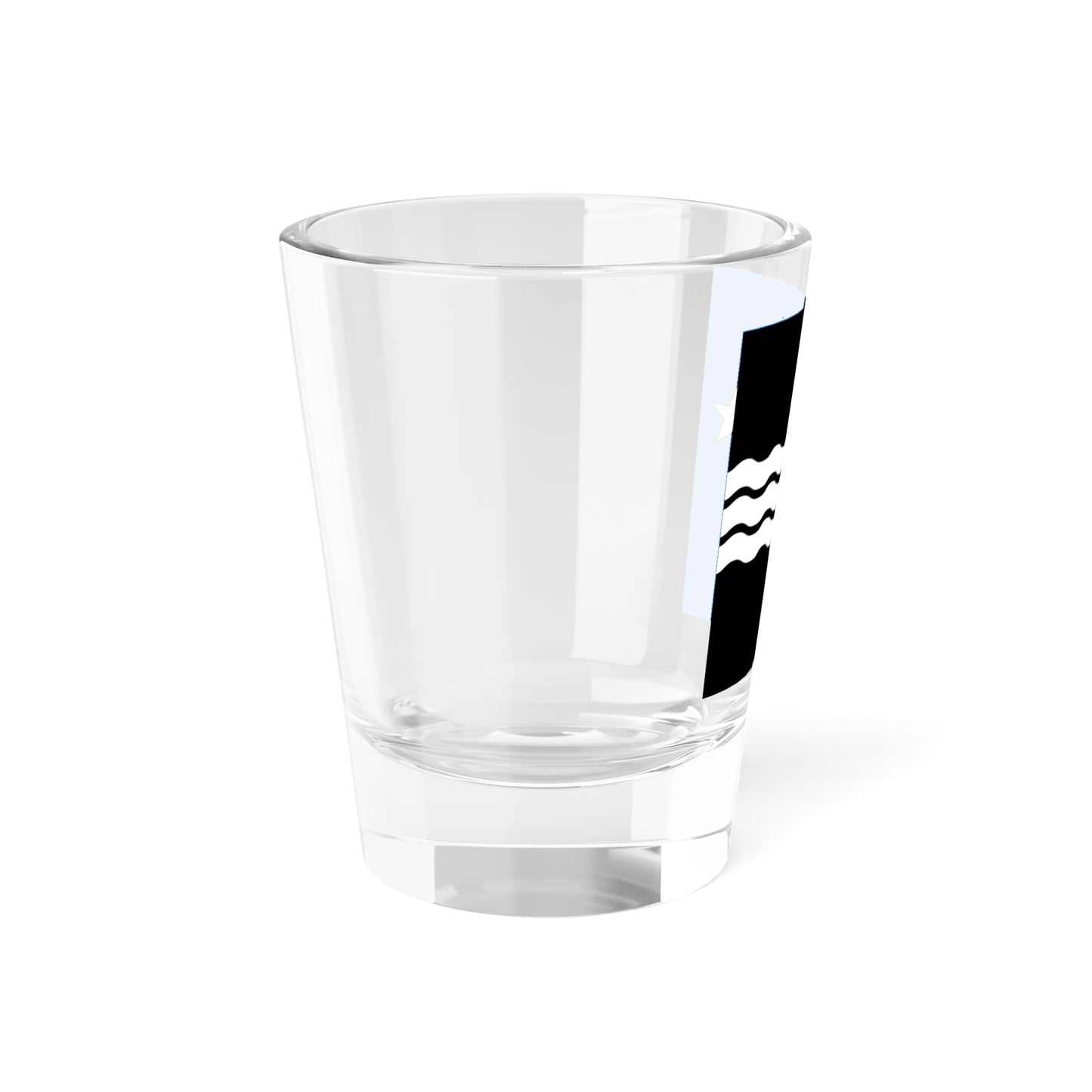 Flag of Canton of Aargau (Switzerland) Shot Glass 1.5oz