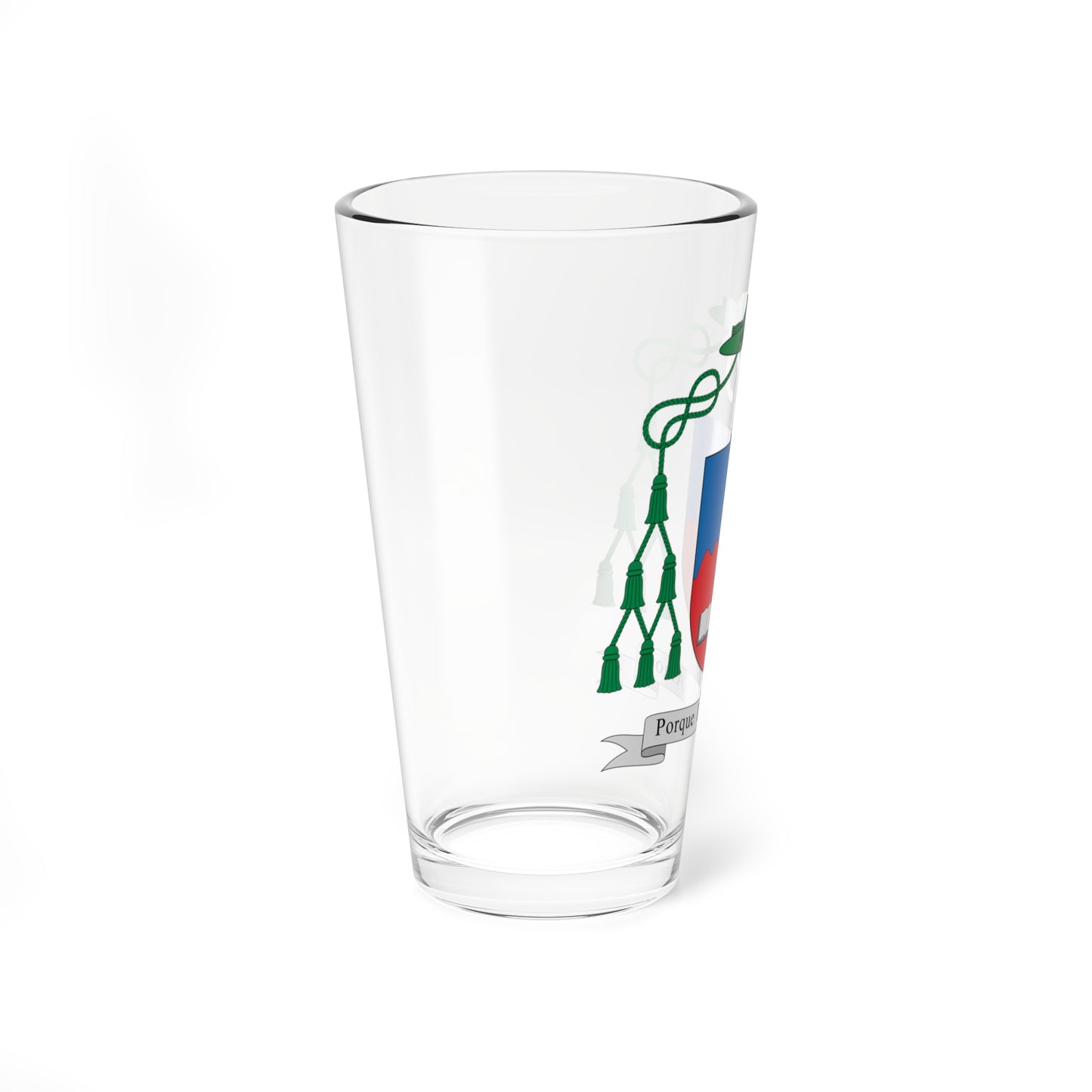 Escudo de Joaquim Giovani Mol Guimarães (Spain) (Coat of Arms) Pint Glass 16oz