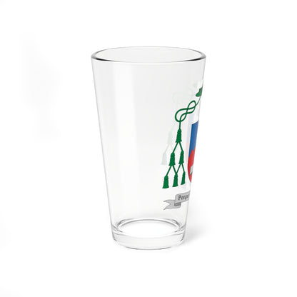 Escudo de Joaquim Giovani Mol Guimarães (Spain) (Coat of Arms) Pint Glass 16oz