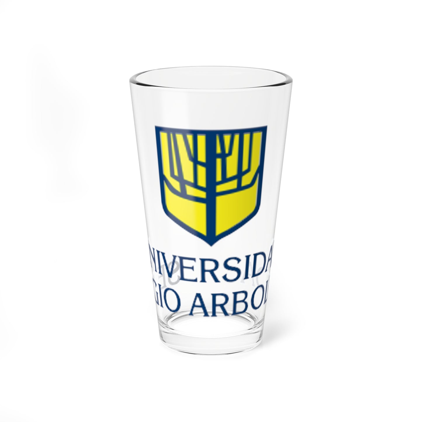U Sergio Arboleda logo (Colombia) (Coat of Arms) Pint Glass 16oz