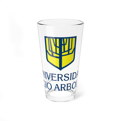 U Sergio Arboleda logo (Colombia) (Coat of Arms) Pint Glass 16oz