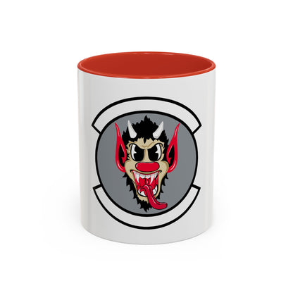 69 Fighter Squadron AFRC (U.S. Air Force) Accent Coffee Mug