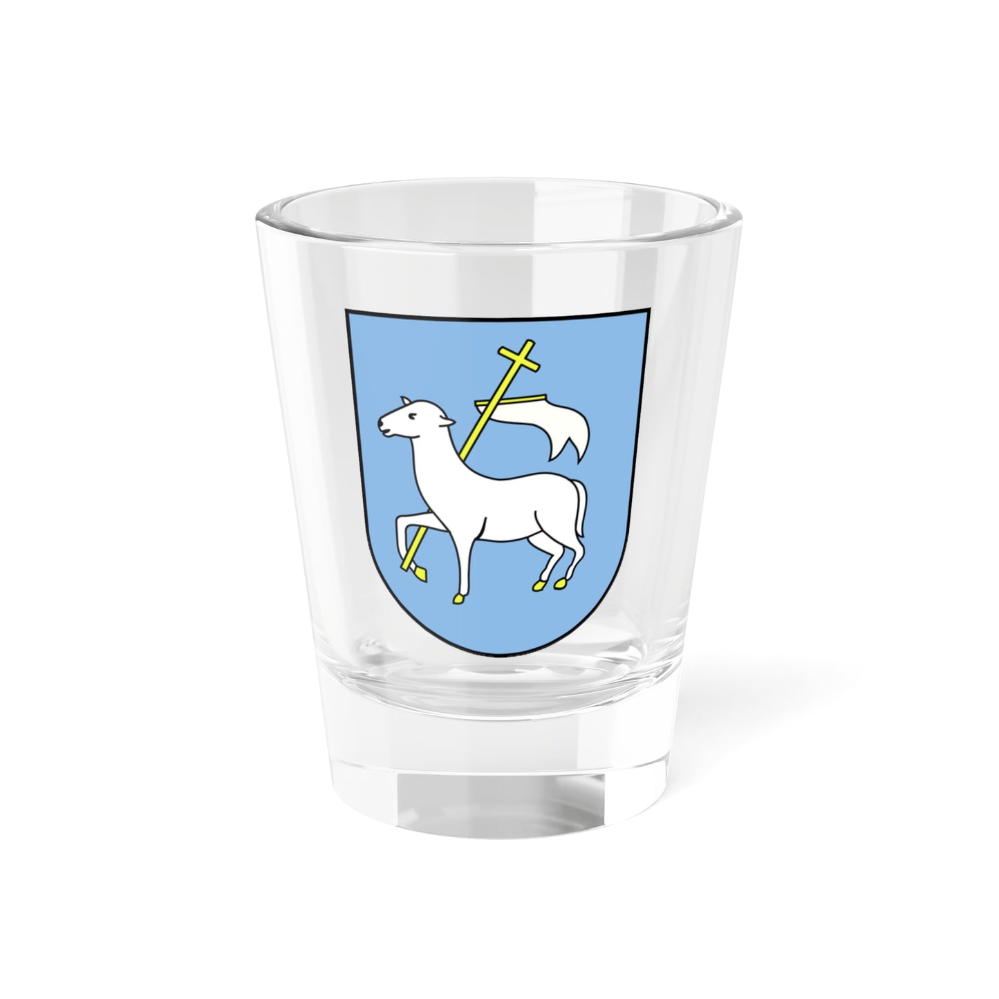 POL Brzozowice COA (Poland) (Coat of Arms) Shot Glass 1.5oz
