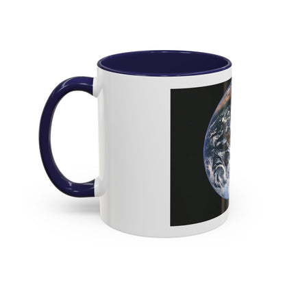 Space - Earth from Space (1973) (Map) Accent Coffee Mug