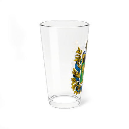 Coats of arms of Kholm Governorate (Russia) (Coat of Arms) Pint Glass 16oz
