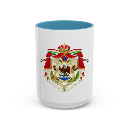 Coat of Arms of the First Mexican Empire - Accent Coffee Mug