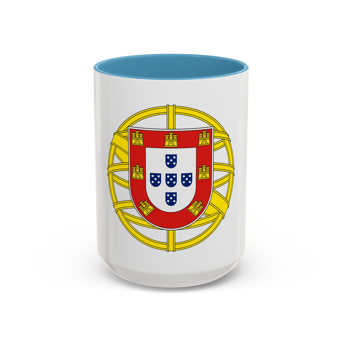 Coat of arms of Portugal (lesser) - Accent Coffee Mug