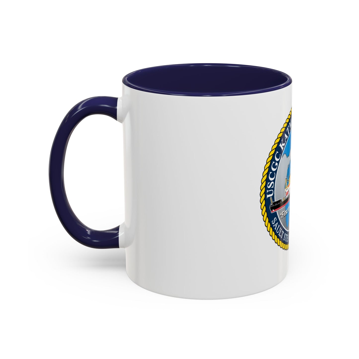 USCG Katmai Bay WTGB 101 (U.S. Coast Guard) Accent Coffee Mug