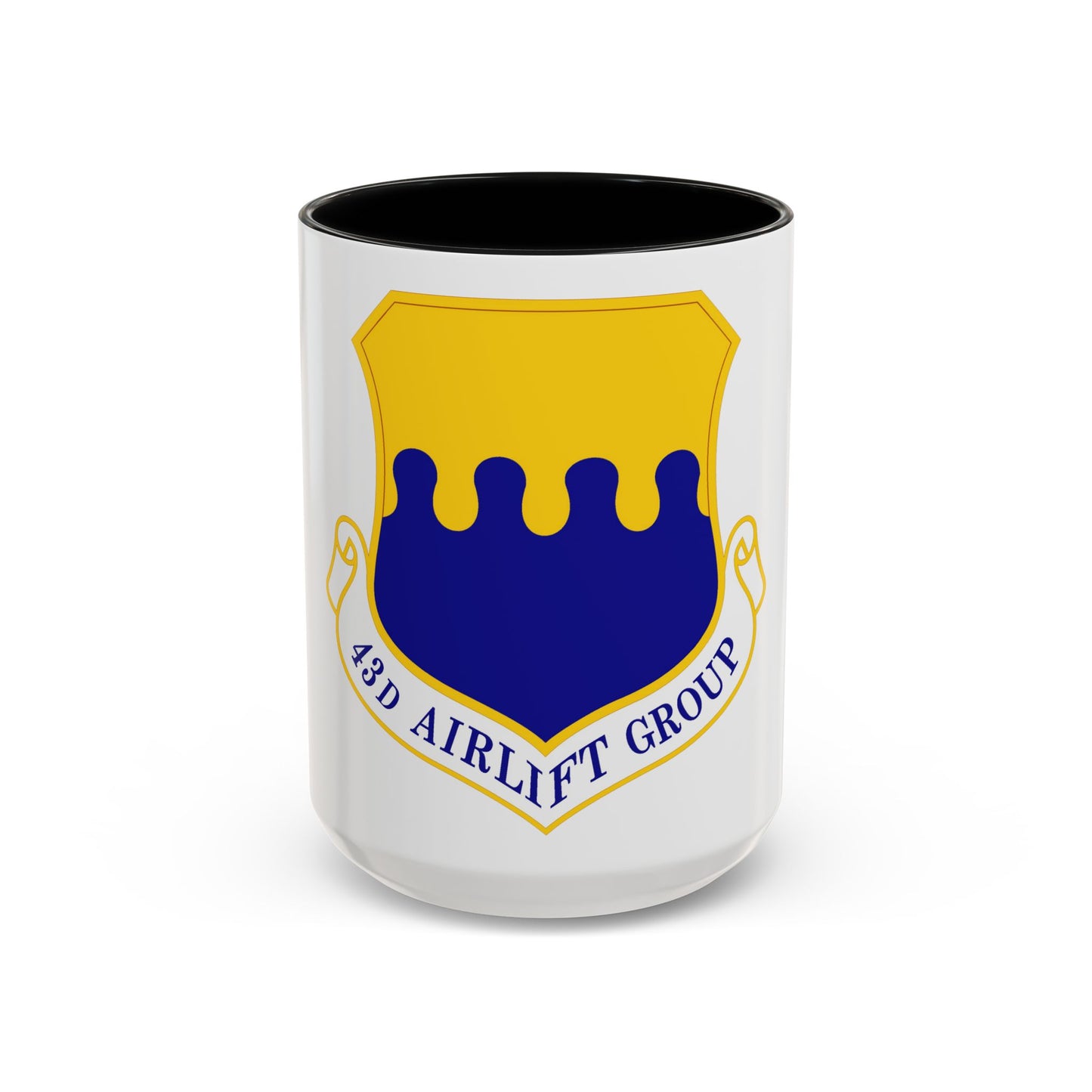 43d Airlift Group (U.S. Air Force) Accent Coffee Mug