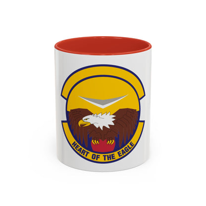 436 Aircraft Maintenance Squadron AMC (U.S. Air Force) Accent Coffee Mug