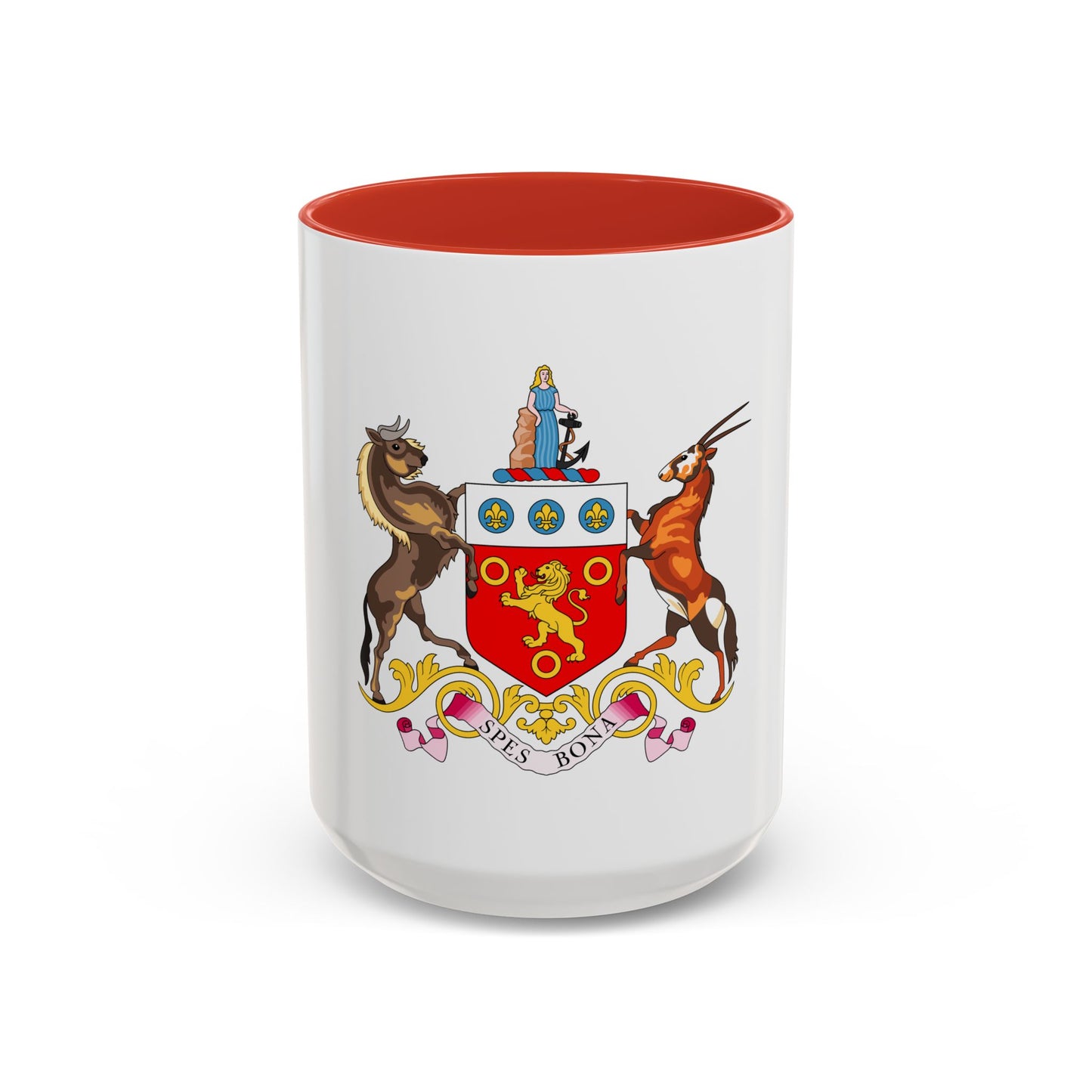 Coat of arms of the Cape Colony 1876-1994 - Accent Coffee Mug