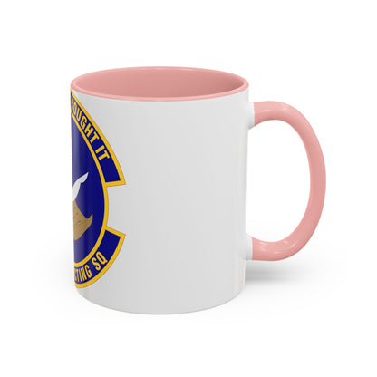 802d Contracting Squadron (U.S. Air Force) Accent Coffee Mug