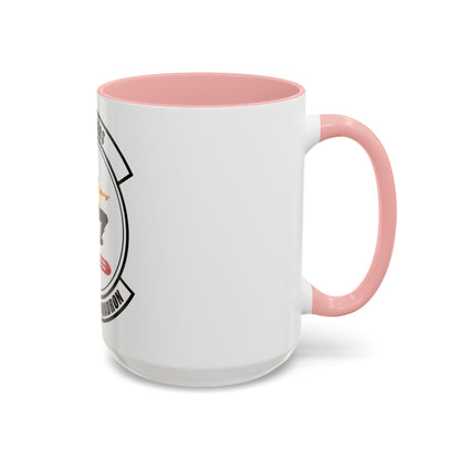 20th Bomb Squadron Emblem (U.S. Air Force) Accent Coffee Mug