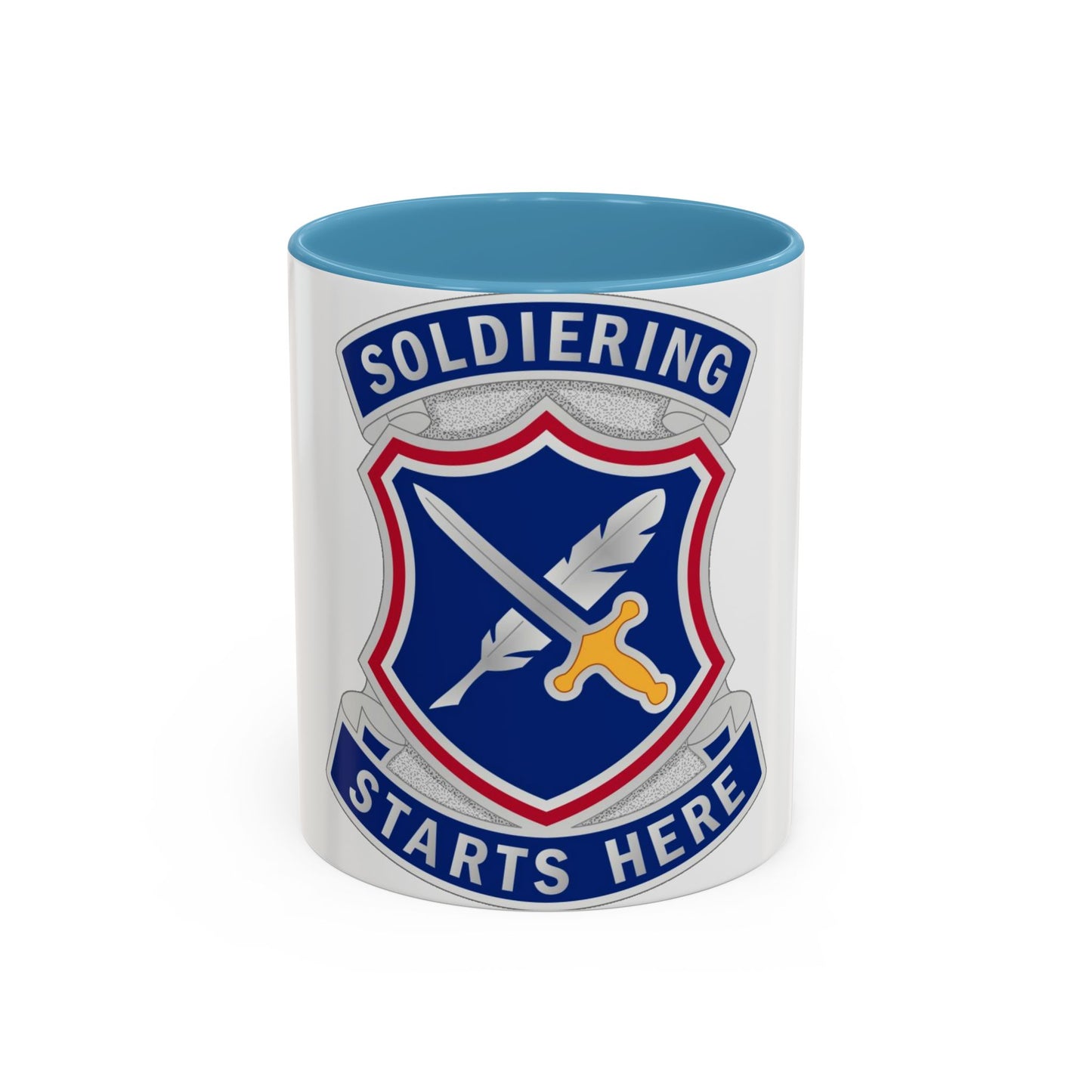 95th Adjutant General Battalion (U.S. Army) Accent Coffee Mug