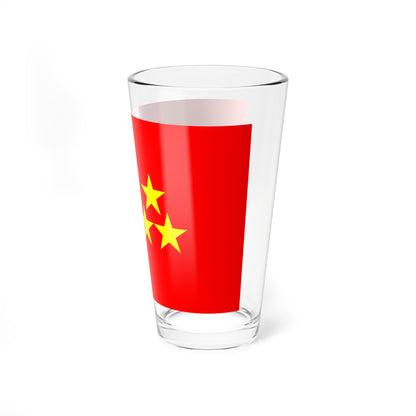 Flag of Yettishar 1873-1877 (China) Pint Glass 16oz