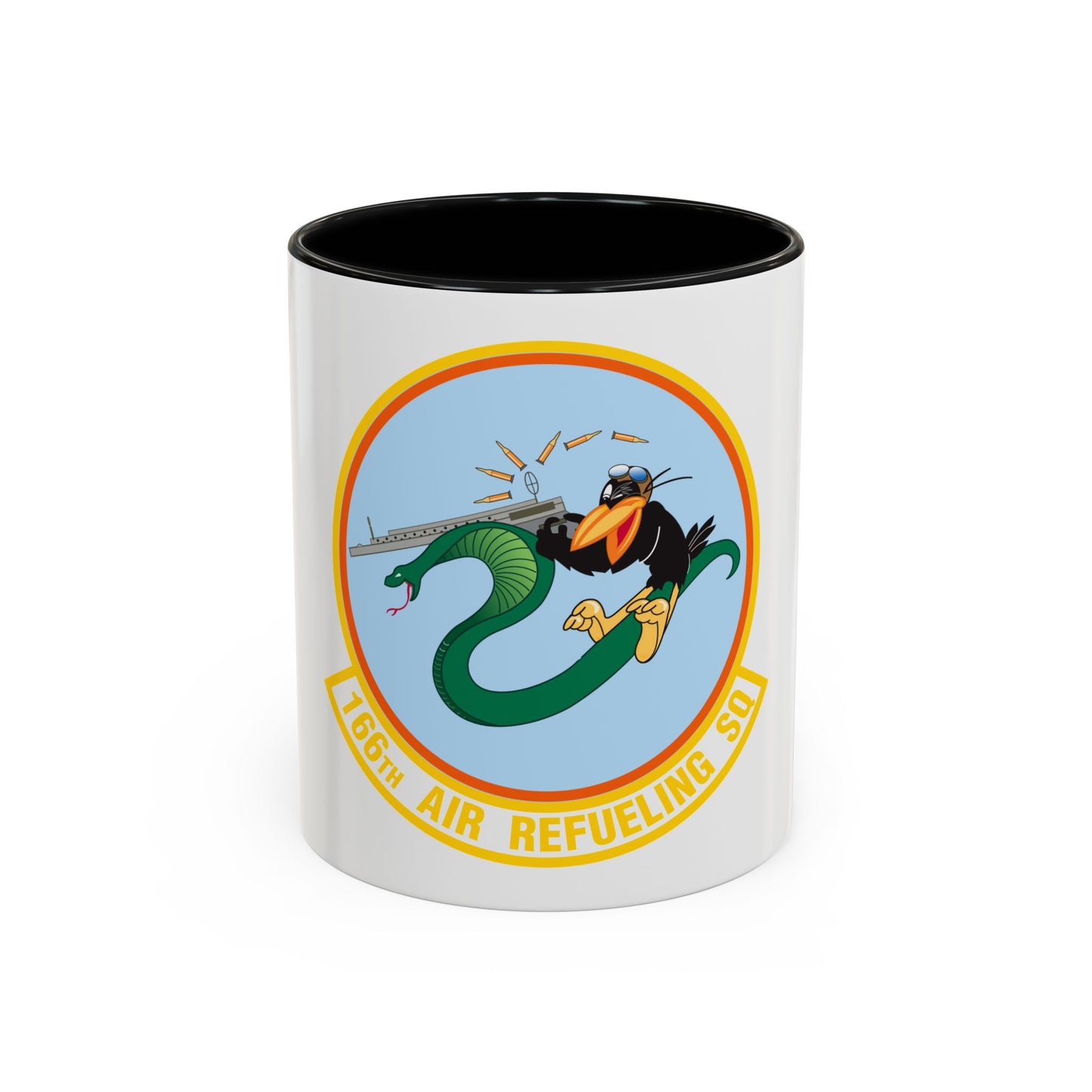 166 Air Refueling Squadron (U.S. Air Force) Accent Coffee Mug
