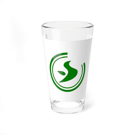 Flag of Takayama Nagano (Japan) Pint Glass 16oz