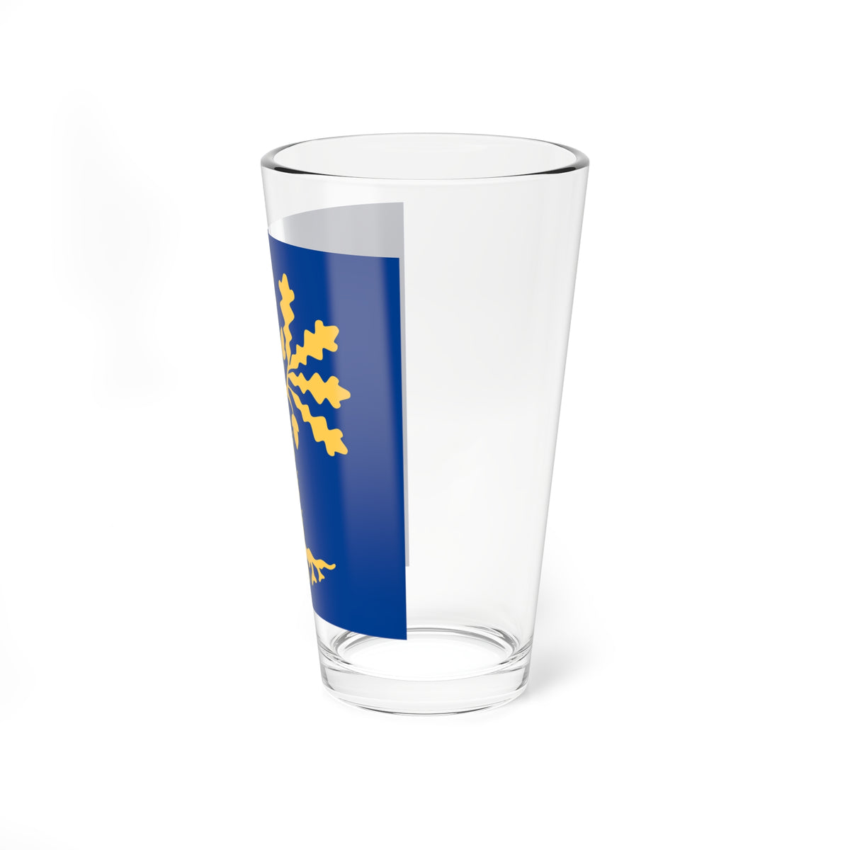 Blekinge lan vapenflagga (Sweden) Pint Glass 16oz