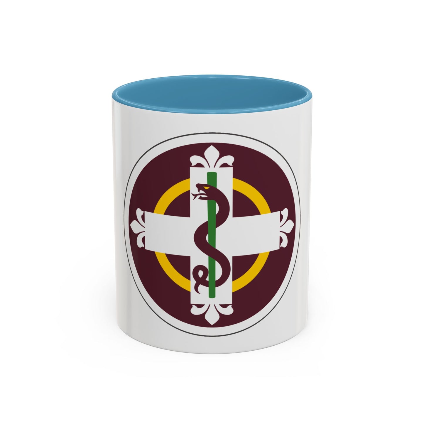 338 Medical Brigade (U.S. Army) Accent Coffee Mug