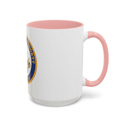 USCGC John Midgett WHEC 726 (U.S. Coast Guard) Accent Coffee Mug